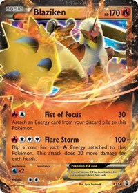 Blaziken EX XY54