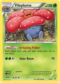 Vileplume 3/98 · Reverse Holo