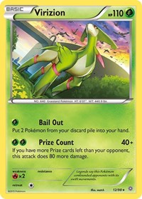 Virizion 12/98 · Reverse Holo