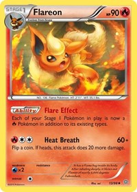 Flareon 13/98 · Reverse Holo