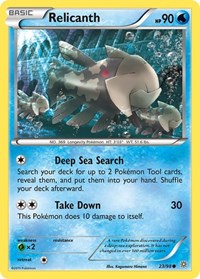 Relicanth 23/98 · Reverse Holo