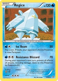 Regice 24/98 · Reverse Holo