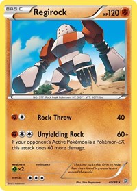Regirock 40/98 · Reverse Holo