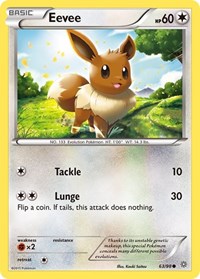 Eevee 63/98 · Reverse Holo