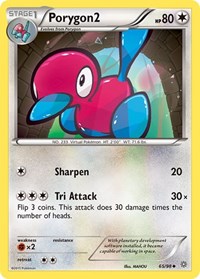 Porygon2 65/98 · Reverse Holo