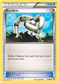Eco Arm 71/98 Ancient Origins Reverse Holo Pokémon card