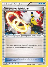 Ampharos Spirit Link 70/98 Ancient Origins Reverse Holo Pokémon card