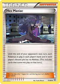 Hex Maniac 75/98 Ancient Origins Reverse Holo Pokémon card