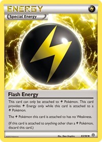 Flash Energy 83/98 Ancient Origins Reverse Holo Pokémon card