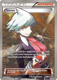 Steven Full Art 95/98 Ancient Origins Pokémon card