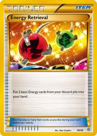 Energy Retrieval 99/98 Ancient Origins Pokémon card