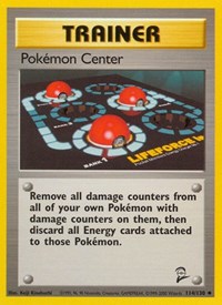 Pokemon Center 114/130 Base Set 2 Pokémon card