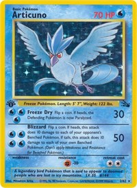Articuno 02/62 · 1st Edition