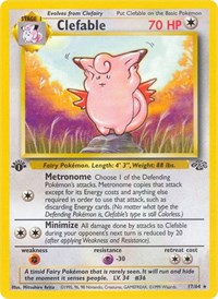 Clefable 17/64 · 1st Edition