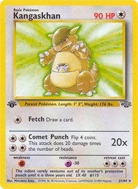 Kangaskhan 21/64 · 1st Edition