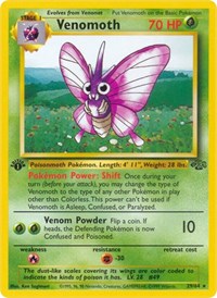Venomoth 29/64 · 1st Edition