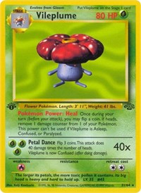 Vileplume 31/64 · 1st Edition