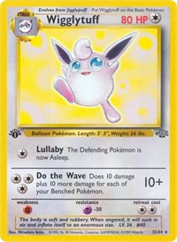 Wigglytuff 32/64 · 1st Edition