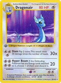Dragonair 018/102 · 1st Edition