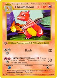 Charmeleon 024/102 · 1st Edition
