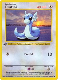 Dratini 026/102 · 1st Edition