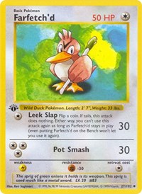 Farfetch'd 027/102 · 1st Edition