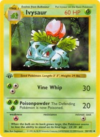 Ivysaur 030/102 · 1st Edition