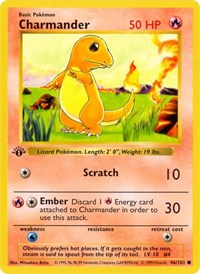 Charmander 046/102 · 1st Edition