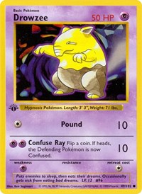 Drowzee 049/102 · 1st Edition