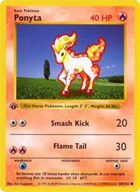 Ponyta 060/102 · 1st Edition