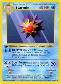 Starmie 064/102 · 1st Edition