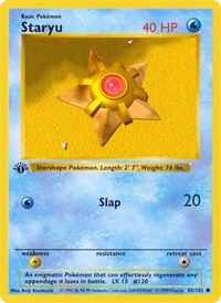 Staryu 065/102 · 1st Edition