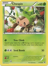 Chespin 9/162 · Reverse Holo