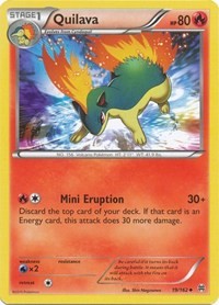 Quilava 19/162 · Reverse Holo
