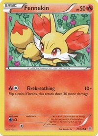 Fennekin 25/162 · Reverse Holo