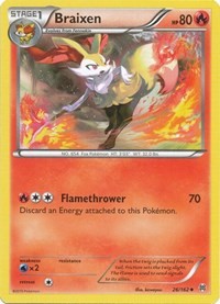Braixen 26/162 · Reverse Holo