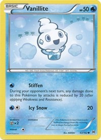 Vanillite 43/162 · Reverse Holo