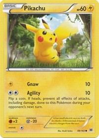 Pikachu 48/162 · Reverse Holo