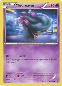 Misdreavus 65/162 · Reverse Holo