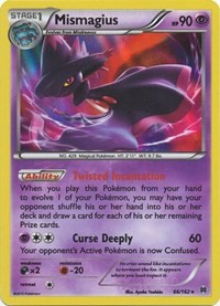 Mismagius 66/162 · Reverse Holo