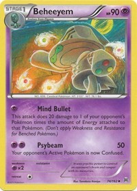 Beheeyem 74/162 · Reverse Holo