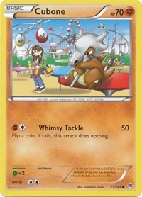 Cubone 77/162 · Reverse Holo