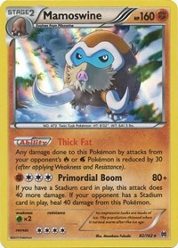Mamoswine 82/162 · Reverse Holo