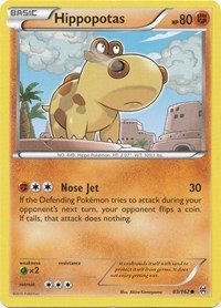 Hippopotas 83/162 · Reverse Holo