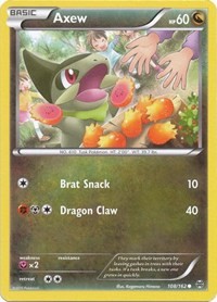 Axew 108/162 · Reverse Holo