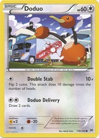 Doduo 116/162 · Reverse Holo