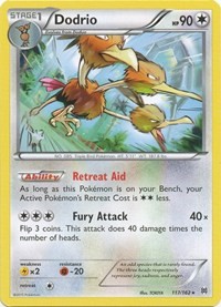 Dodrio 117/162 · Reverse Holo