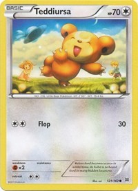 Teddiursa 121/162 · Reverse Holo