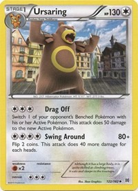 Ursaring 122/162 · Reverse Holo