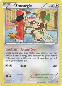 Smeargle 123/162 · Reverse Holo